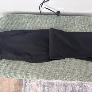 Egara Men's Elegant Black Dress Pants